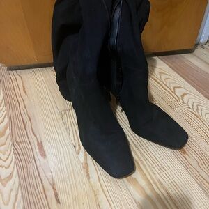 Mix No. 6 Black Suede Boots